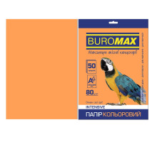 Папір кольоровий А4 80 INT Mix BuroMax 5кол - 20арк BM.2721320Е-99