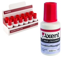 Коректор з пензликом 20мл Axent 7001-A