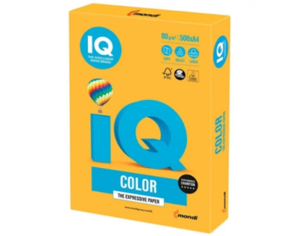 Папір кольоровий А4 80 IQ NEON Mondi Neoor (500арк) - помаранчевий