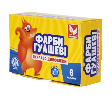 Гуаш 6 кол Astra 83419903-UA - 20мл