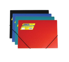 Папка на гумках А4 BuroMax 3913-99 - асорті
