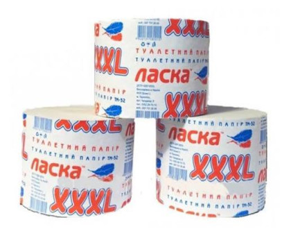 Туалетний папір  Ласка