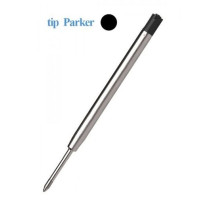 Стержень кульковий мет. Economix Типу Parker E10621-01 - чорний