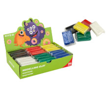 Пластилін восковий 50гр Kite К20-088 - асорті
