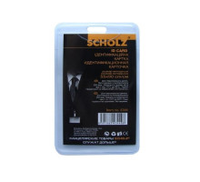 Бейдж вертикальний 55*90мм Scholz 4344 - прозорий