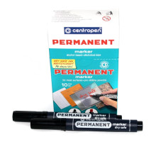 Маркер перманентний 8510 Centropen Dry safe 2мм - чорний
