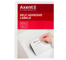 Етикетки самоклеючі Axent 40шт 2468-A