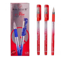 Ручка масляна Radius I-Pen Індія - червона