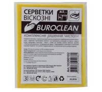 Серветки віскозні 30*36 BuroClean - 3шт