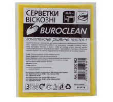 Серветки віскозні 30*36 BuroClean - 3шт