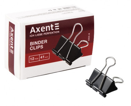 Біндер 41мм Axent 12шт 4404-A