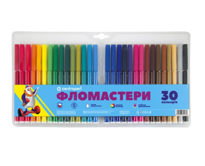 Фломастери 30кол Centropen 779030ТП