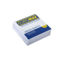 Папір для бокса 90*90*30мм Білий BuroMax BM.2208 - проклеїний