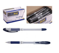 Ручка масляна MaxOFFICE BM.8352-01 - синя