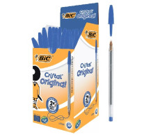 Ручка кулькова Cristal Original BIC - синя