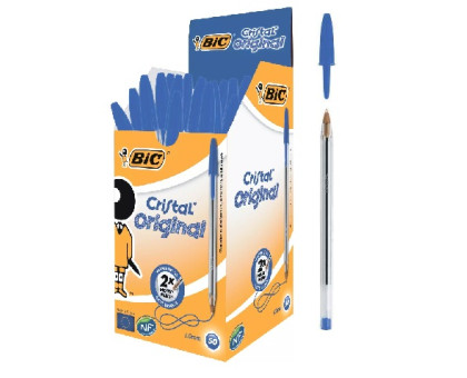 Ручка кулькова Cristal Original BIC - синя