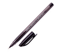 Ручка масляна BuroMax ВМ.8353-02 - чорна