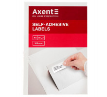 Етикетки самоклеючі Axent 21шт 2464-A