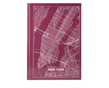 Книга обліку А4 96арк тверда обк. Maps 8422-543-A - клітинка