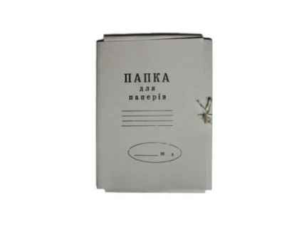 яяя Папка картонна А4 на завязках Справа 0,35мм