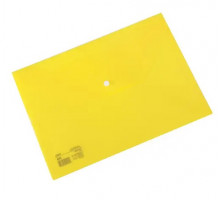 Папка на кнопці А4 Deli EF10462 - жовта