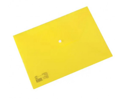 Папка на кнопці А4 Deli EF10462 - жовта