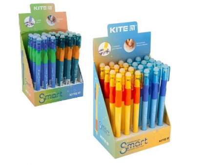 Ручка гелева Пиши-стирай Smart K21-098-02 - синя
