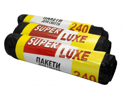 Кульки мусорні 240л SupLUXE - 5шт