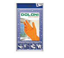 Рукавиці гумові Doloni L