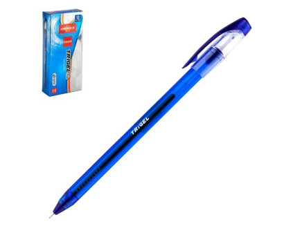 Ручка гелева Trigel UX-130 - синя