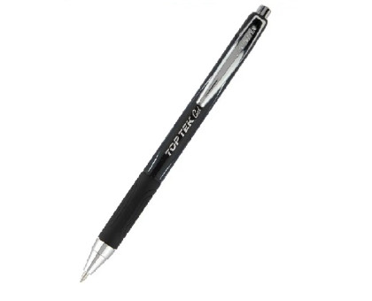 Ручка гелева авт. Top tek UX-134 - чорна