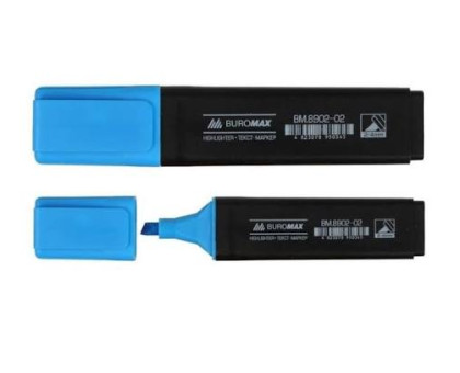 Маркер текстовий 8902-02 BuroMax - синій