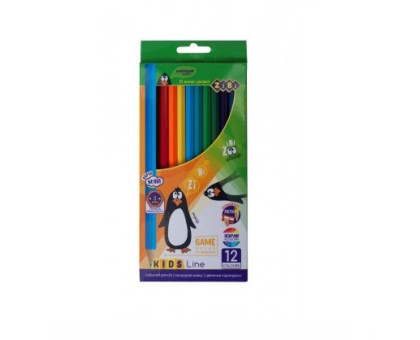 Олівці кольорові 12кол ZIBI Smart ZB.2414