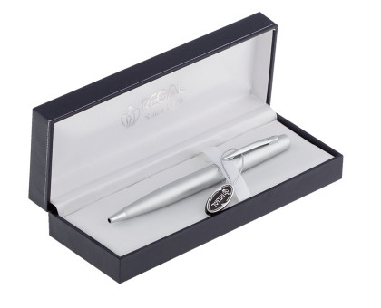 Ручка подарункова кулькова в футлярі Regal R80107.L.B - чорна
