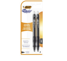 Ручка гелева авт. Gel-ocity Original 2шт в блістері BIC - чорна