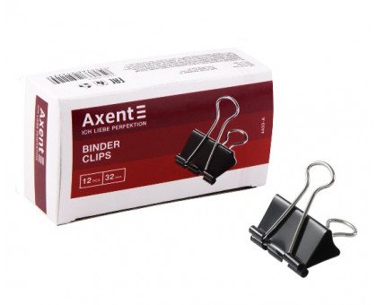 Біндер 32мм Axent 12шт 4403-A