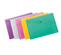 Папка на кнопці А4 BuroMax ВМ.3926 - асорті