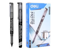 Ручка роллер DELI Mate 0,5 мм Q20220 - чорна