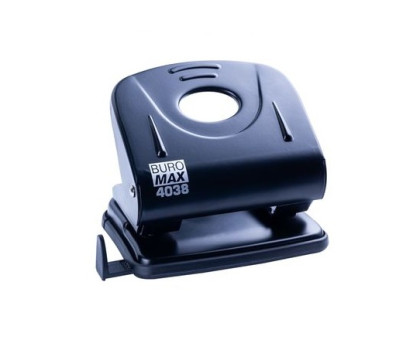 Діркопробивач до 30арк BuroMax металевий ВМ.4038-01 - чорний