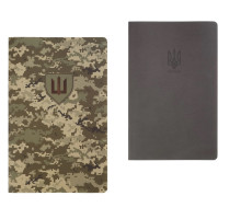 Блокнот А5 64арк м'яка обк. Military BM.295190 - клітинка