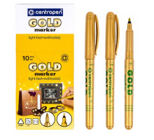 Маркер перманентний 2670 Centropen Gold 1мм - золотий