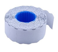 Цінник білий 26*12мм BM.281202-12 (500шт, 12м), фігурний, внутрішня намотка (10)
