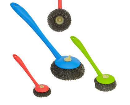 Драйка щітка сталева Economix Cleaning - асорті