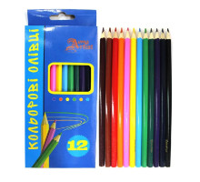 Олівці кольорові 12кол Little Artist 081960
