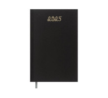 Щоденник датований А5 2025 Optimal BM.2121-01 - чорний