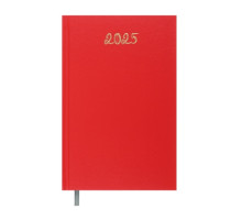 Щоденник датований А5 2025 Optimal BM.2121-05 - червоний