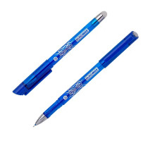 Ручка гелева Пиши-стирай Erase Slim ВМ.8300-01 - синя