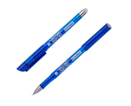 Ручка гелева Пиши-стирай Erase Slim ВМ.8300-01 - синя