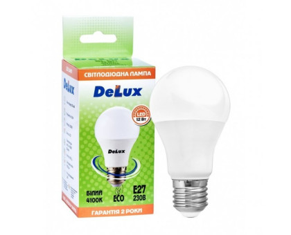 Лампочка Delux LED Е27 12W