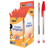 Ручка кулькова Cristal Original BIC - червона